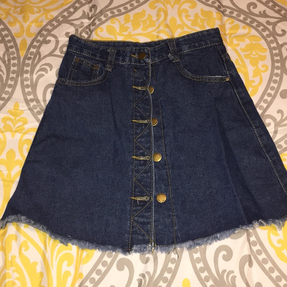 Jean skirt